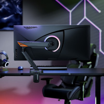 foto de SOPORTE AISENS MESA RGB GAMING CONTRAPESO MONITOR (3 PIV 1 BRAZO) 17-49