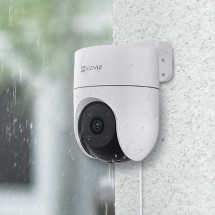 foto de EZVIZ CAMARA VIGILANCIA H8C 4MP EXTERIOR VISION NOCTURNA COLOR 360 WIFI BLANCO