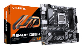 foto de PLACA BASE GIGABYTE B840M DS3H M-ATX AM5 DDR5