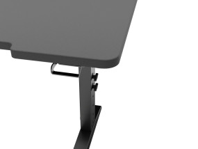 foto de MESA GAMING GENESIS HOLM MODULAR 160 RGB ESQUINA NEGRO 160X75 CM