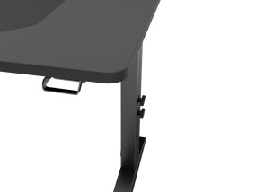 foto de MESA GAMING GENESIS HOLM MODULAR 120 RGB NEGRO 120X75 CM