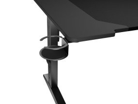 foto de MESA GAMING GENESIS HOLM MODULAR 120 RGB NEGRO 120X75 CM