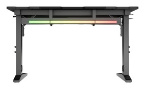 foto de MESA GAMING GENESIS HOLM MODULAR 120 RGB NEGRO 120X75 CM