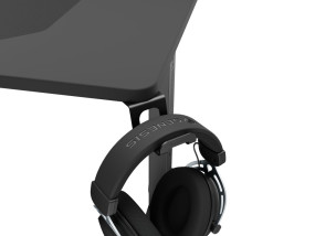 foto de MESA GAMING GENESIS HOLM MODULAR 120 RGB NEGRO 120X75 CM