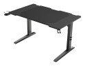 foto de MESA GAMING GENESIS HOLM MODULAR 120 RGB NEGRO 120X75 CM
