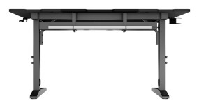 foto de MESA GAMING GENESIS HOLM MODULAR 140 RGB NEGRO 140X75 CM