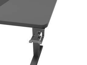 foto de MESA GAMING GENESIS HOLM MODULAR 140 RGB NEGRO 140X75 CM