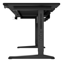foto de MESA GAMING GENESIS HOLM MODULAR 160 RGB NEGRO 160X75 CM