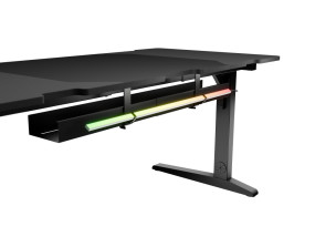 foto de MESA GAMING GENESIS HOLM MODULAR 160 RGB NEGRO 160X75 CM