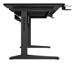 foto de MESA GAMING GENESIS HOLM MODULAR 160 RGB NEGRO 160X75 CM