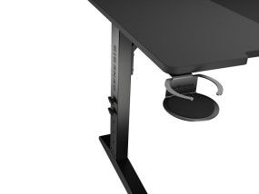 foto de MESA GAMING GENESIS HOLM MODULAR 160 RGB NEGRO 160X75 CM