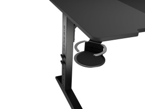 foto de MESA GAMING GENESIS HOLM MODULAR 160 RGB NEGRO 160X75 CM