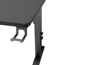 foto de MESA GAMING GENESIS HOLM MODULAR 160 RGB NEGRO 160X75 CM