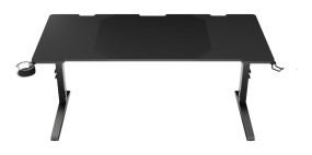 foto de MESA GAMING GENESIS HOLM MODULAR 160 RGB NEGRO 160X75 CM