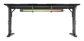 foto de MESA GAMING GENESIS HOLM MODULAR 160 RGB NEGRO 160X75 CM