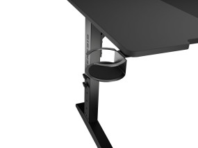 foto de MESA GAMING GENESIS HOLM MODULAR 160 RGB NEGRO 160X75 CM