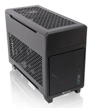 foto de CAJA THERMALTAKE TR100 MINI-ITX USB 3.2 Type-C x 1 USB 3.0 x 2 SN FUENTE NEGRO