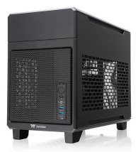 foto de CAJA THERMALTAKE TR100 MINI-ITX USB 3.2 Type-C x 1 USB 3.0 x 2 SN FUENTE NEGRO