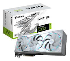 foto de TARJETA GRAFICA GIGABYTE RTX 5080 MASTER ICE 16GB GDDR7