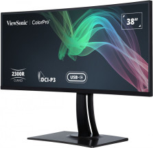 foto de MONITOR VIEWSONIC 38'' VP3881A 3840X1600 QUAD HD+LED NEGRO