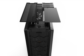 foto de CAJA BEQUIET SILENT BASE 802 ATC 2 VENT 140MM S/N CPU NEGRO