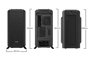 foto de CAJA BEQUIET SILENT BASE 802 ATC 2 VENT 140MM S/N CPU NEGRO