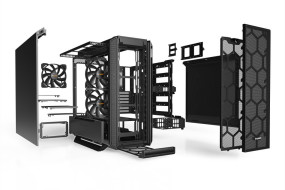 foto de CAJA BEQUIET SILENT BASE 802 ATC 2 VENT 140MM S/N CPU NEGRO