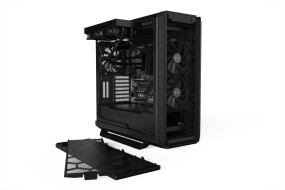 foto de CAJA BEQUIET SILENT BASE 802 ATC 2 VENT 140MM S/N CPU NEGRO