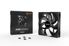 foto de VENTILADOR BE QUIET PURE WINGS 3 140MM NEGRO