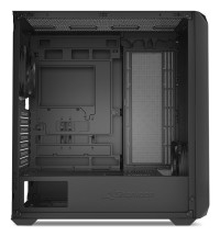 foto de CAJA GAMING ATX SHARKOON AK2  NEGRO 2XVENT 120MM 1XUSBC SN FUENTE NEGRO