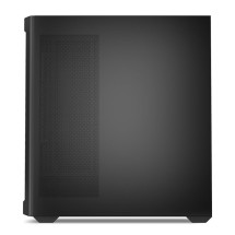 foto de CAJA GAMING ATX SHARKOON AK4 2XVENT 120MM 3XUSB SN FUENTE NEGRO RGB STRIP