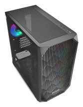foto de CAJA GAMING mATX SHARKOON MK3 3XVENT 120MM 3XUSB SN FUENTE NEGRO