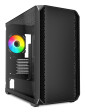 foto de CAJA GAMING mATX SHARKOOM MK2 RGB 120MM 3XUSB SN FUENTE NEGRO