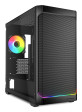foto de CAJA GAMING ATX SHARKOON VK2 RGB 3XVENT 120MM 2XUSB SN FUENTE NEGRO