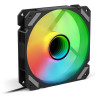 foto de VENTILADOR CAJA SHARKOON MIRROR PWM RGB NEGRO