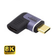 foto de ADAPTADOR USB-C EWENT MACHO-HEMBRA MAGNETICO PD140W PURPURA
