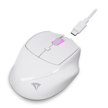 foto de RATON GAMING SHARKOON OFFICEPAL M25W BLANCO