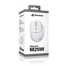 foto de RATON GAMING SHARKOON OFFICEPAL M25W BLANCO