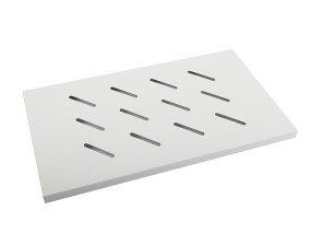 foto de BANDEJA FIJA LANBERG 1U 486X270 MM HASTA 120 KG RACK DE 19 GRIS