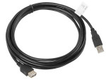foto de CABLE ALARGADOR LANBERG USB 2.0 MACHO HEMBRA 3M NEGRO
