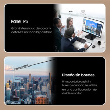 foto de MONITOR SAMSUNG 24 LS24D304GAUXEN FHD 100HZ IPS