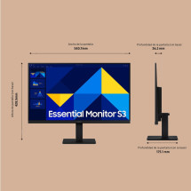 foto de MONITOR SAMSUNG 24 LS24D304GAUXEN FHD 100HZ IPS
