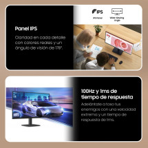 foto de MONITOR SAMSUNG 32 LS32D392GAUXEN CURVO FHD 100HZ