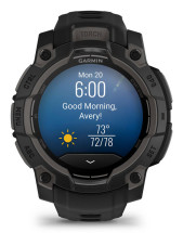 foto de SMARTWATCH GARMIN INSTINCT 3 45MM AMOLED NEGRO CORREA NEGRA