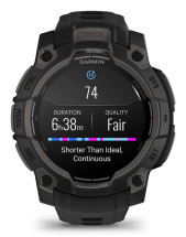 foto de SMARTWATCH GARMIN INSTINCT 3 45MM AMOLED NEGRO CORREA NEGRA