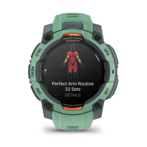 foto de SMARTWATCH GARMIN INSTINCT 3 45MM AMOLED VERDE CORREA VERDE