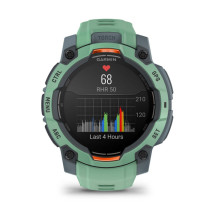 foto de SMARTWATCH GARMIN INSTINCT 3 45MM AMOLED VERDE CORREA VERDE