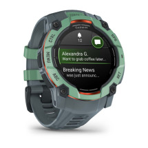 foto de SMARTWATCH GARMIN INSTINCT 3 50MM AMOLED VERDE CORREA VERDE