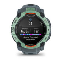 foto de SMARTWATCH GARMIN INSTINCT 3 50MM AMOLED VERDE CORREA VERDE
