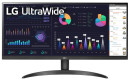 foto de MONITOR LG 29WQ60A-B 29 ULTRAWIDE FULL HD 5MS NEGRO VESA HDMI DP USB-C ALTAVOZ